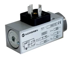 0883100000000000 Norgren - 18D Electro-mechanical hydraulic pressure switch, flange, 5-70 bar