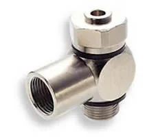 16K513838 Norgren - 16 series flow regulator (out), banjo, elbow, G3/8, G3/8