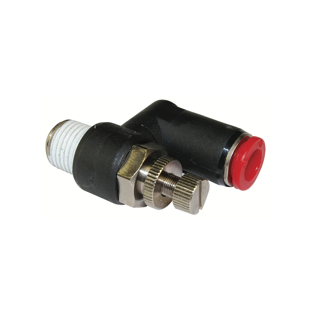 C0T560618 Norgren - Pneufit C flow regulator (out), swivel banjo, elbow, R1/8, 6mm