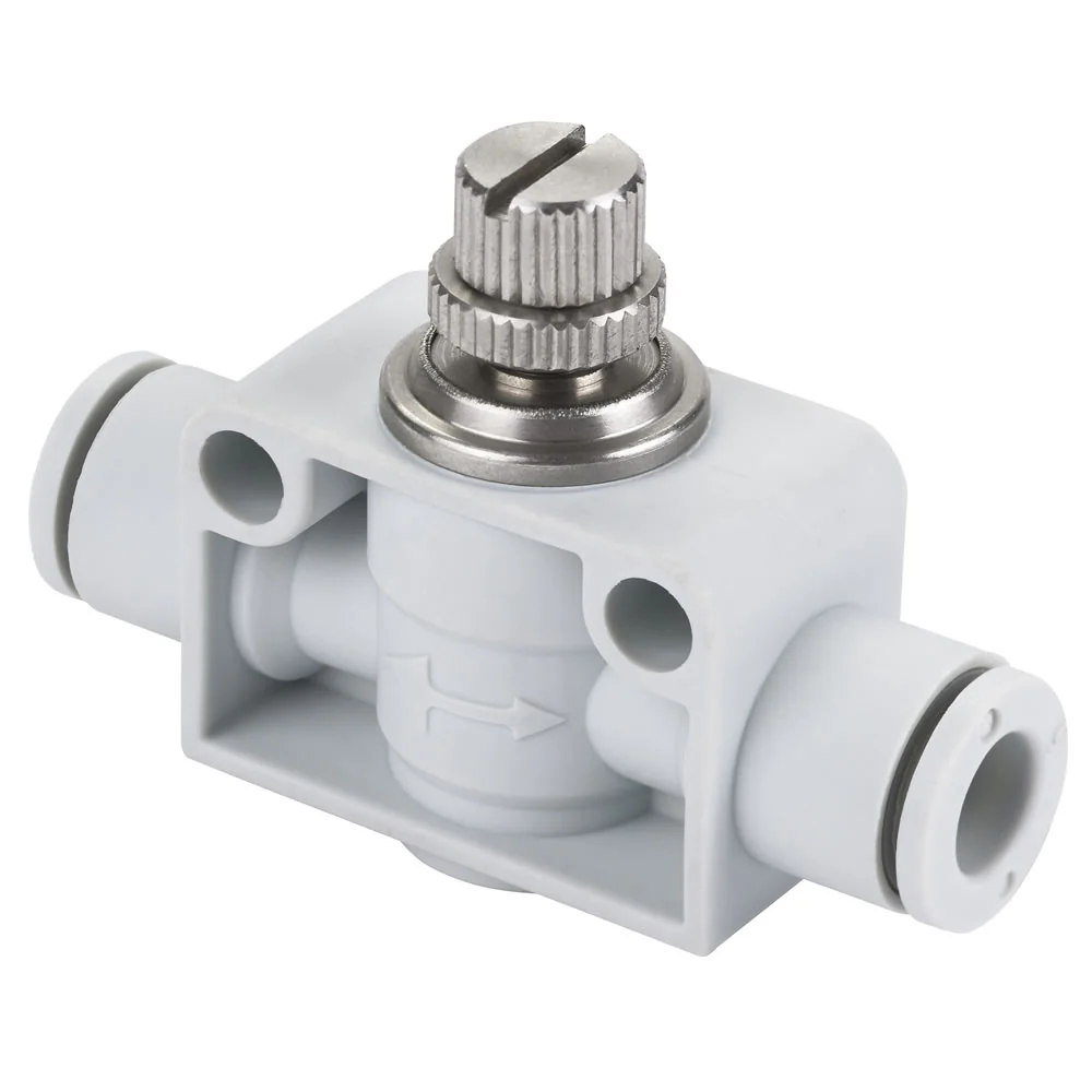 E00GE0600 Norgren - Pneufit E inline flow regulator, straight, 6mm