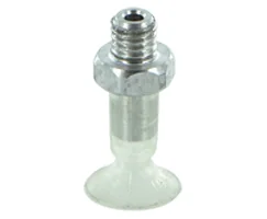 M/58303/02 Norgren - Flat vacuum cup, 10mm O/D, M5, silicone