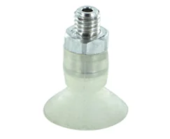 M/58304/02 Norgren - Flat vacuum cup, 15mm O/D, M5, silicone