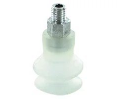 M/58404/02 Norgren - Single bellows vacuum cup, 15mm O/D, M5, silicone