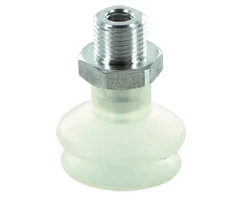 M/58405/02 Norgren - Single bellows vacuum cup, 20mm O/D, G1/8, silicone