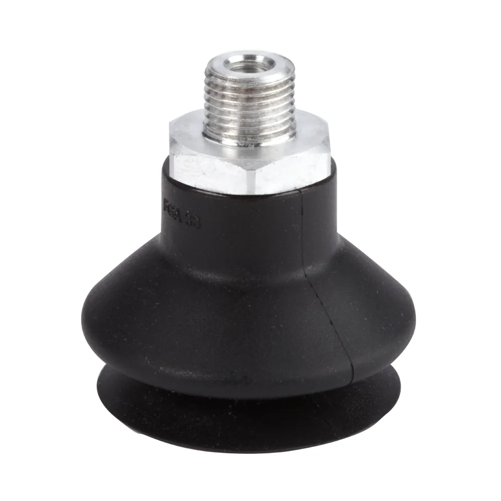 M/58407/01 Norgren - Single bellows vacuum cup, 30mm O/D, G1/8, nitrile rubber
