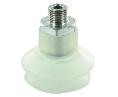 M/58407/02 Norgren - Single bellows vacuum cup, 30mm O/D, G1/8, silicone