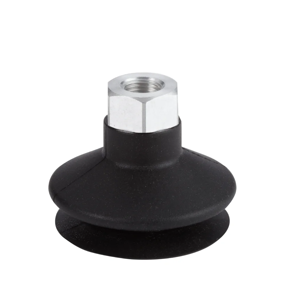 M/58408/01 Norgren - Single bellows vacuum cup, 40mm O/D, G1/8, nitrile rubber