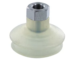 M/58408/02 Norgren - Single bellows vacuum cup, 40mm O/D, G1/8, silicone