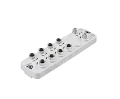 NC-HA-8A5F-12AAA Norgren - IO-Link I/O module, Auxillary power, x2 4 pin M12 plugs, x8 4 pin M12 sockets