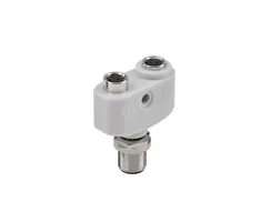 NC-TS-083F-124M0 Norgren - Y-Splitter, 4 and 3 pin, M12 x 1, M8 x 1, 50 V AC / 60 V DC