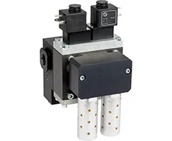 SCSQ101D01D02400 Norgren - Self-monitoring safety valve, G1/2, NC, 3/2, solenoid pilot / spring return