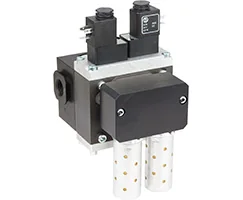 SCVA101DE1A02400 Norgren - Self-monitoring safety valve, G1/2, NC, 3/2, solenoid pilot / spring return