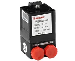 VP1201BG101Q00 Norgren - VP12 series miniature proportional pressure control valve, G1/8, 0-1 bar, 0-10 V
